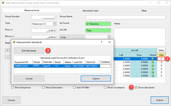 Calibration Standards